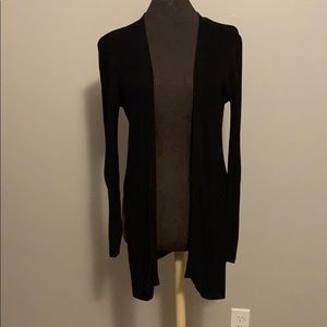 Black cardigan